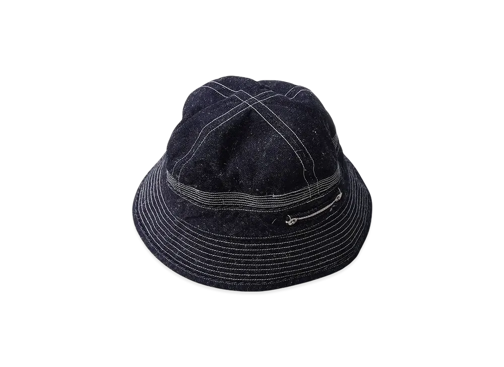 NICENESS Matlock Hemp Denim Hat "Navy"