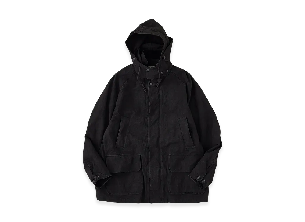 NICENESS Hayes Distressed Duck Hunting Jacket "Dark Brown"