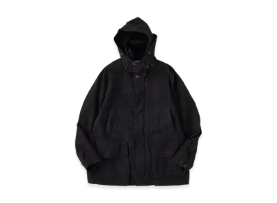 NICENESS Hayes Distressed Duck Hunting Jacket "Dark Brown"