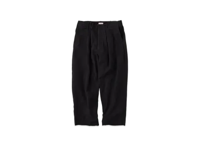 NICENESS W.Albarn Distressed Duck Resized Trousers "Dark Brown"