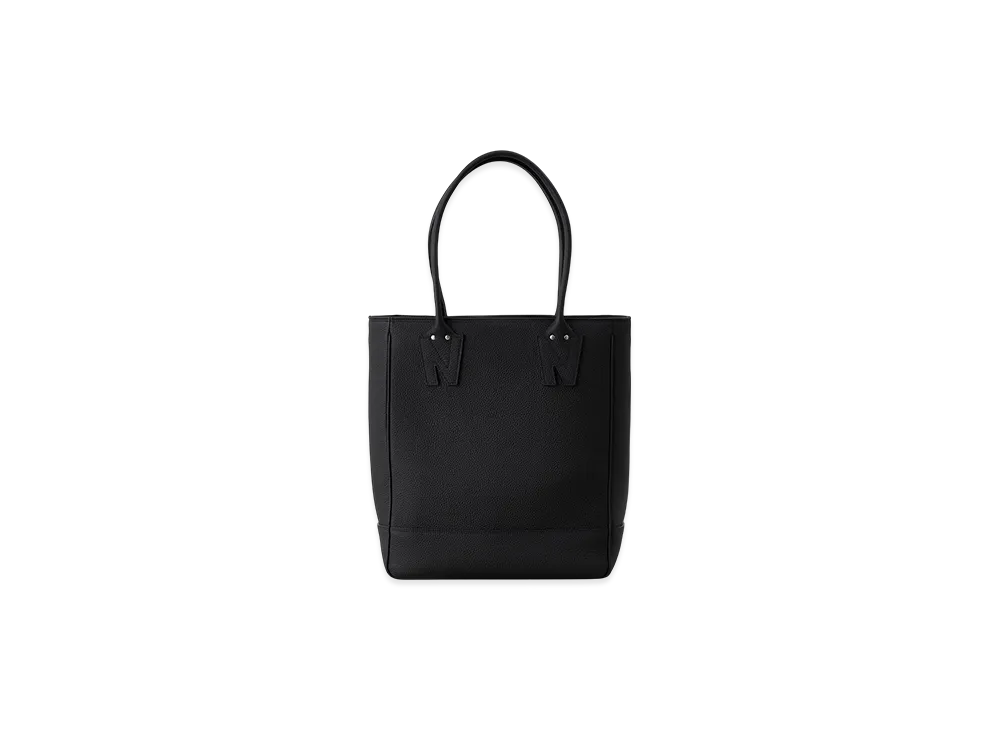 NICENESS V.Doyle Taurillon Lagun Leather Tote Bag "Black"