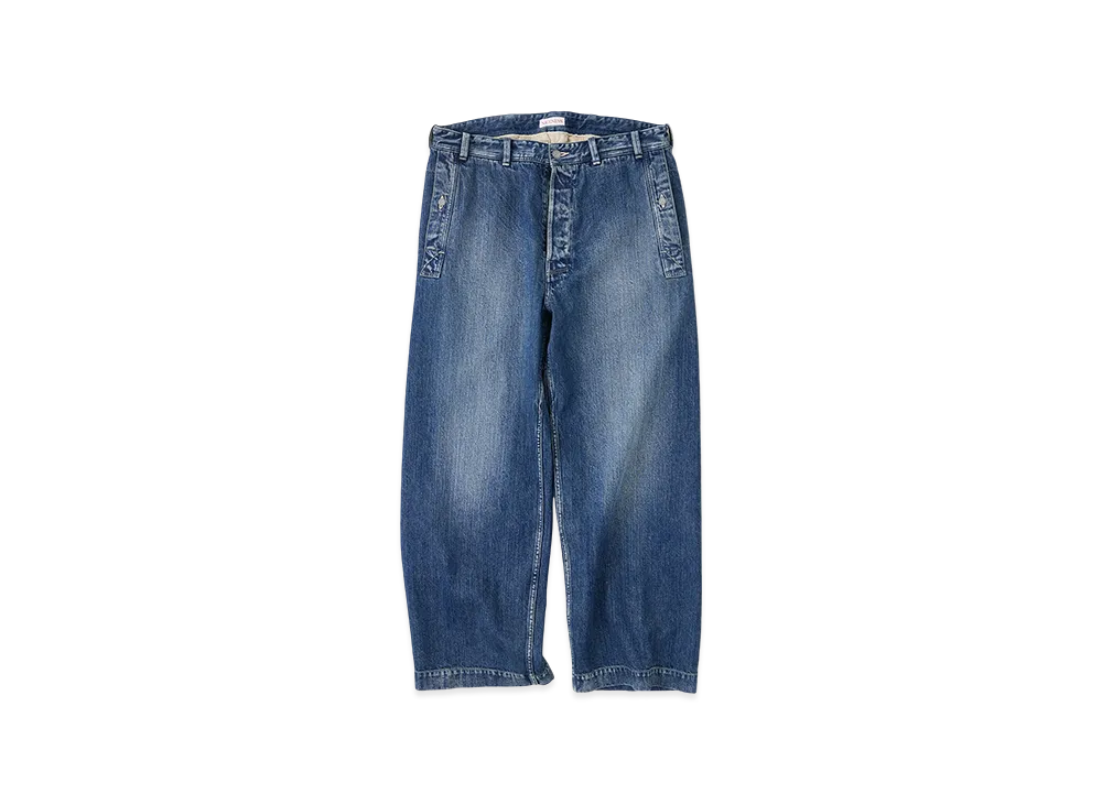NICENESS I.Marr Distressed Denim Trousers "Indigo"