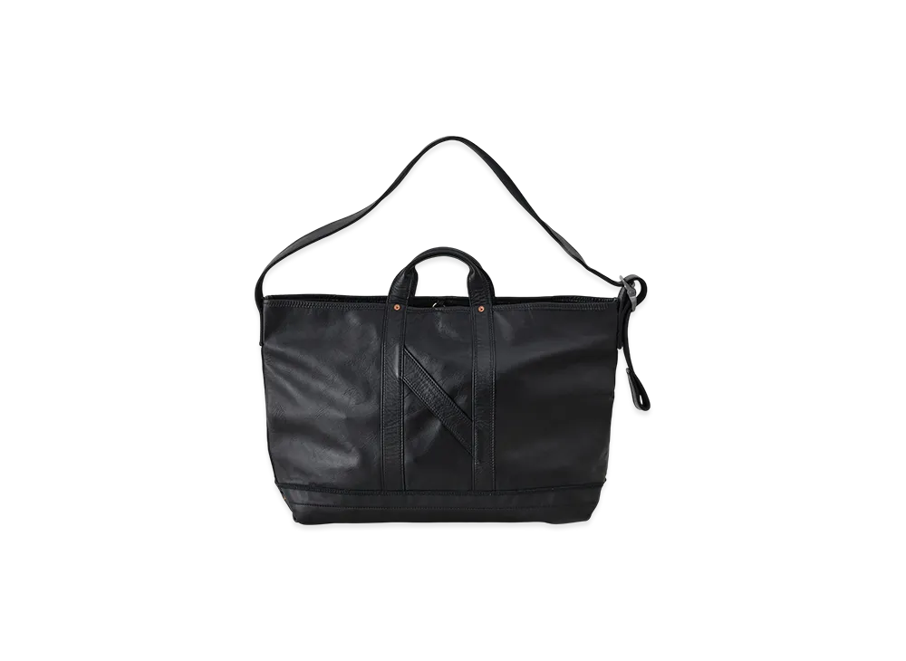 NICENESS H.Ledz Horse Leather Shoulder Strap Bag "Black"
