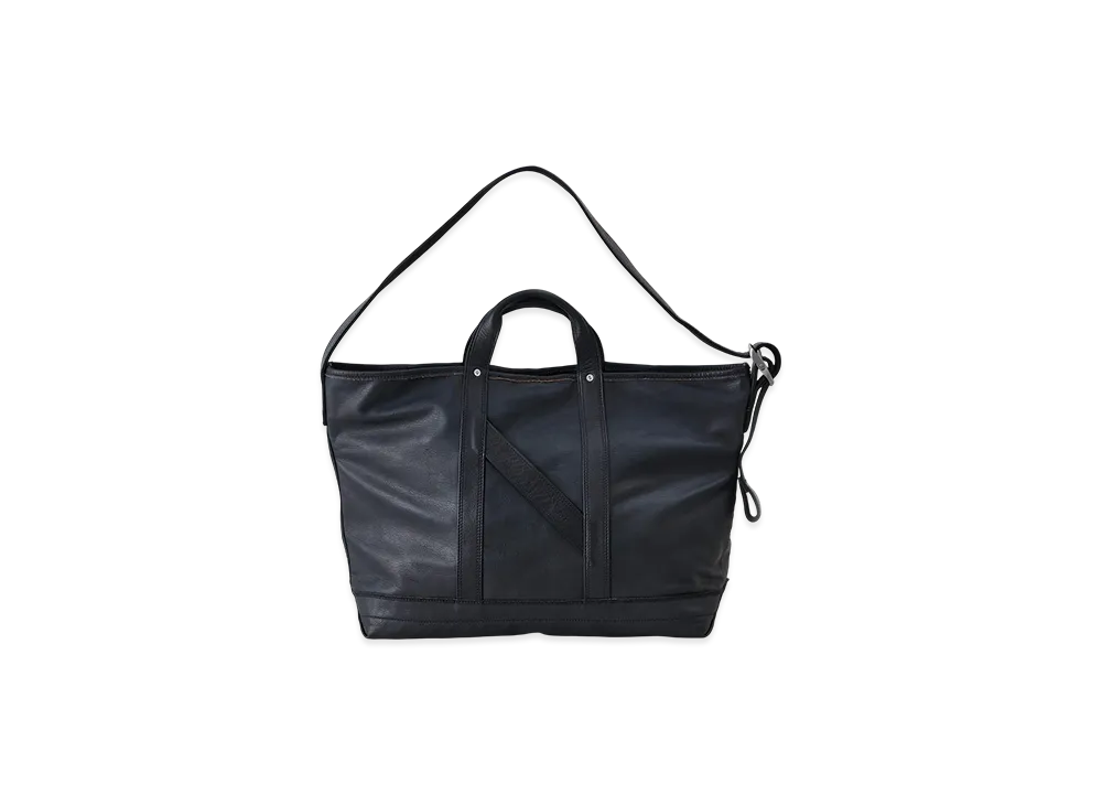 NICENESS L.Ledz Brown Core Cow Leather Shoulder Strap Bag "Dark Navy"