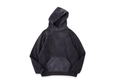 NICENESS Farrell Distressed Sweat Hoodie "Black"
