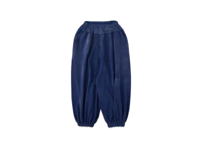 NICENESS Zoom Distressed Sweat Zouave Pants "Navy"