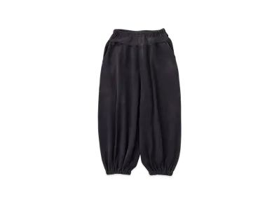 NICENESS Zoom Distressed Sweat Zouave Pants "Black"