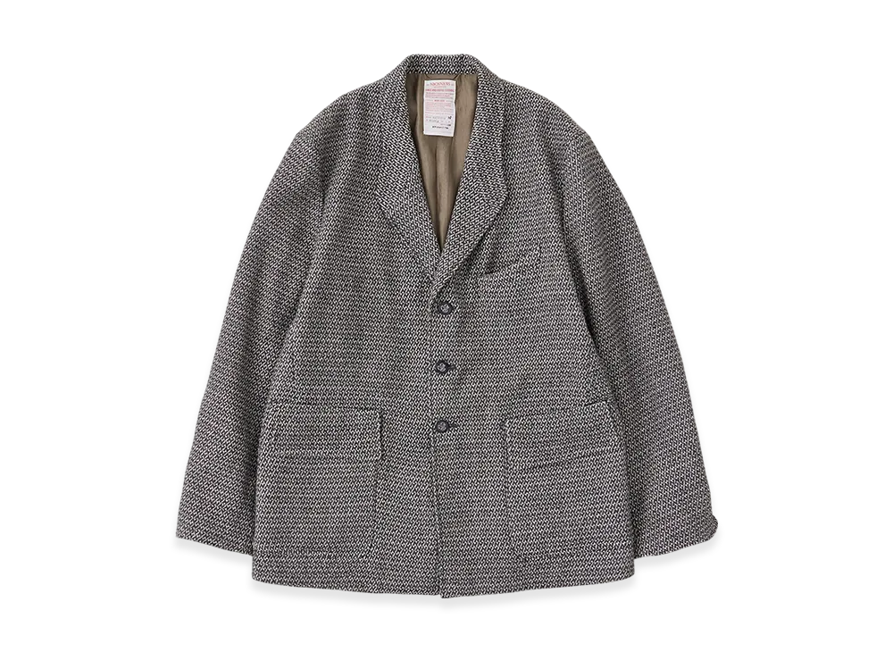 NICENESS N.Yorke N-Tweed Hunting Jacket "Heather Gray"