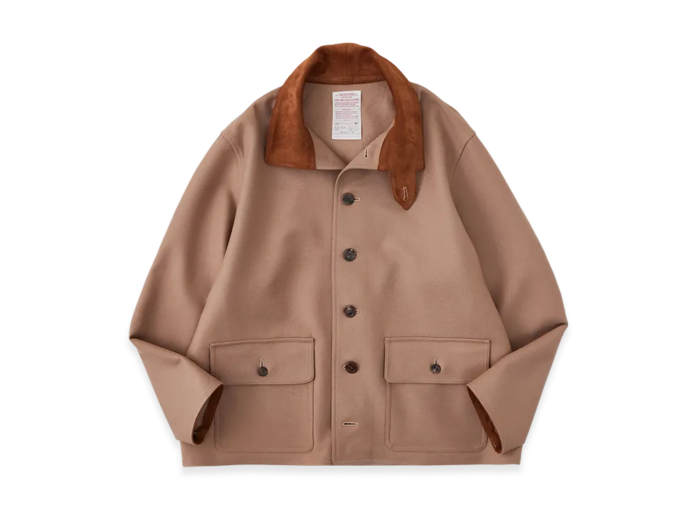 NICENESS Innes Horse Riding Melton Marine Jacket "Camel"