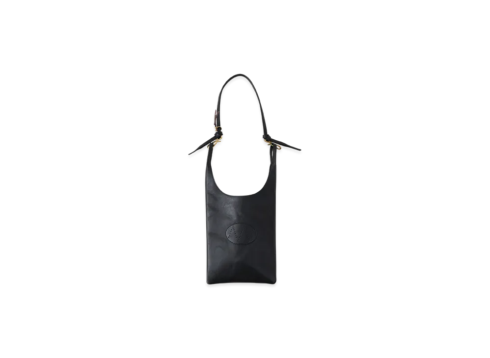 NICENESS U.Lowe Brown Core Lamb Leather Shoulder Strap Bag "Dark Brown"