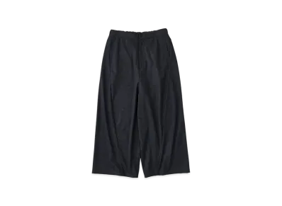 NICENESS Squire 120S Wool Jersey Loose Pants "Heather Gray"