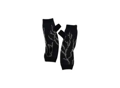 NICENESS Butch Mohair Silk Thunder Arm Warmers "Black"