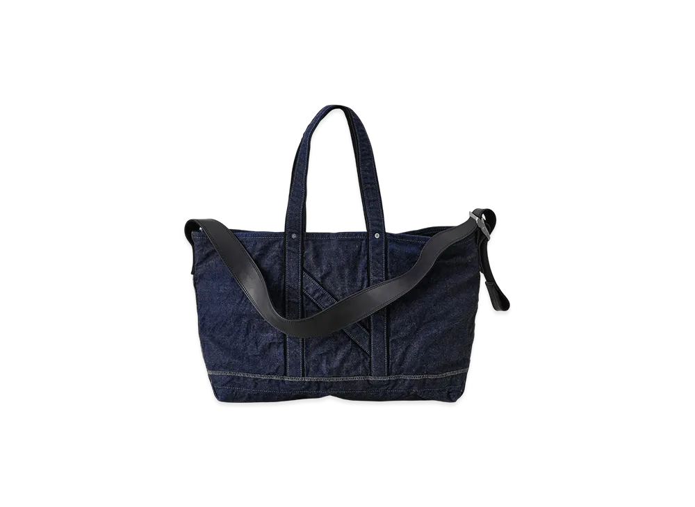 NICENESS I.Lands 14Oz Denim Shoulder Strap Bag "Indigo"