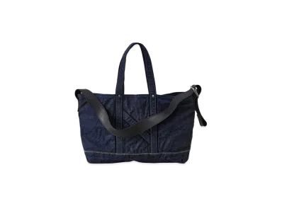 NICENESS I.Lands 14Oz Denim Shoulder Strap Bag "Indigo"