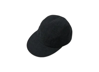 NICENESS H.Ranaldo Wool Herringbone Long Brim Cap "Charcoal"