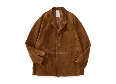 NICENESS Casablancas Cow Suede Hunting Teba Jacket "Camel"