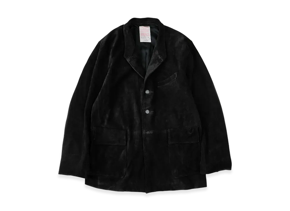 NICENESS Casablancas Cow Suede Hunting Teba Jacket "Black"