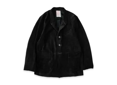NICENESS Casablancas Cow Suede Hunting Teba Jacket "Black"