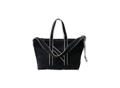 NICENESS L.Lesh Canvas Shoulder Strap Bag "Black"