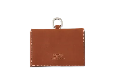 NICENESS Jello Haas Leather Coin Case "Cognac"