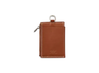 NICENESS Bayray Haas Leather Zip Card Case "Cognac"