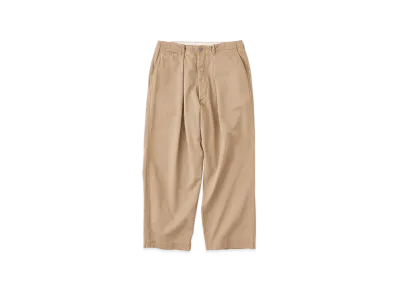 NICENESS Albarn Distressed Resized Chino Trousers "Beige"