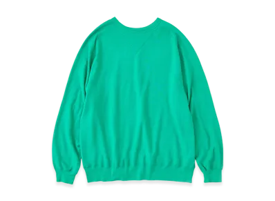 NICENESS Lars Lightweight Sweat Crewneck Pullover "Green"