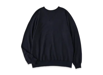NICENESS Lars Lightweight Sweat Crewneck Pullover "Black"