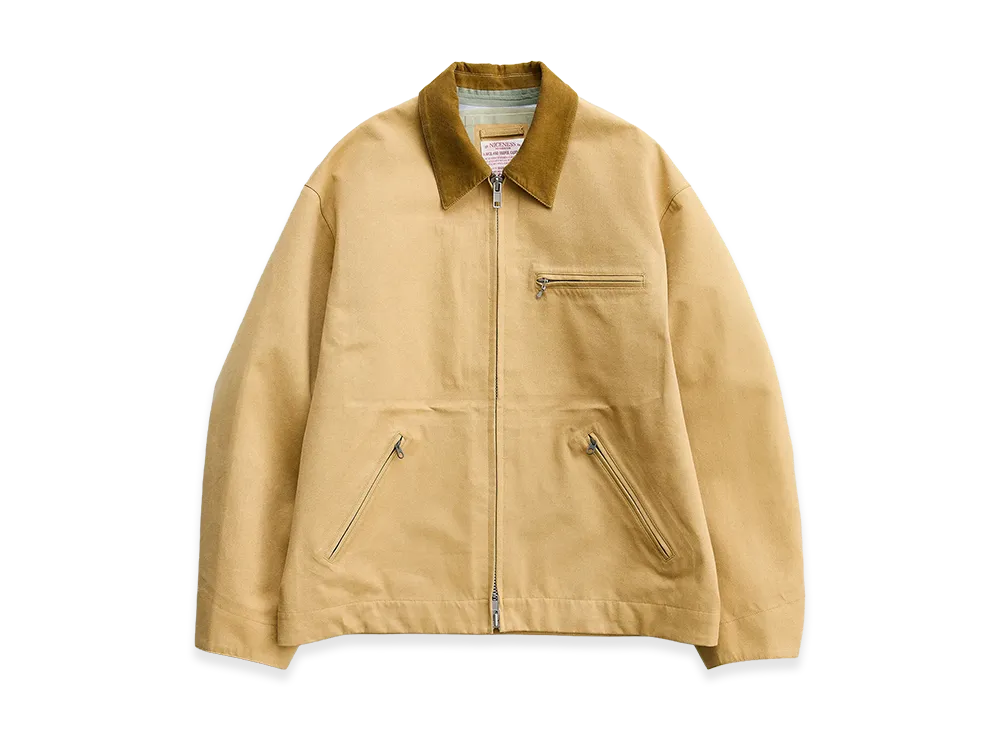 NICENESS Burden 3-Layer Work Jacket "Khaki Beige"