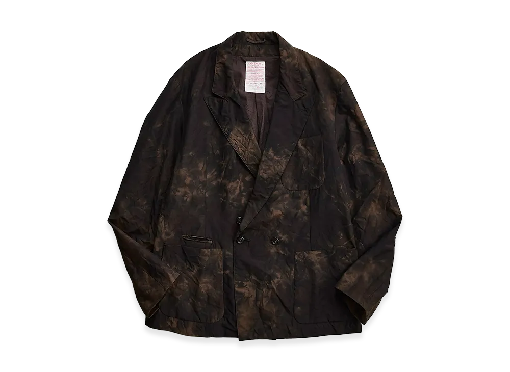 NICENESS T.Morton Tech wool Double Breasted Robe Jacket "Brown"