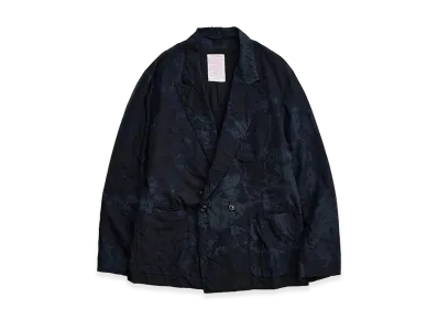 NICENESS T.Morton Tech wool Double Breasted Robe Jacket "Black"