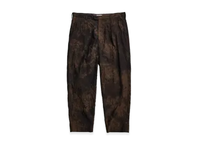 NICENESS T.Ayler Tech wool One Tuck Slacks "Brown"