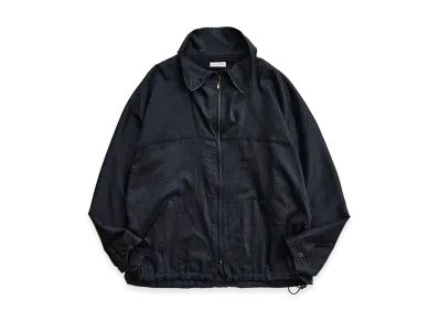 NICENESS W.Pharoah Wool Silk Baloon Jacket "Charcoal"