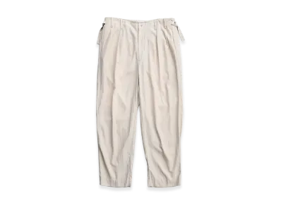 NICENESS Howlett Vintage-Wash Gabardine Pants "Fade Beige"