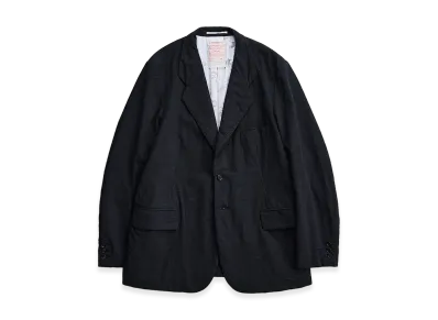 NICENESS T.Roland Clover Leaf Mélange Herringbone Jacket "Charcoal"