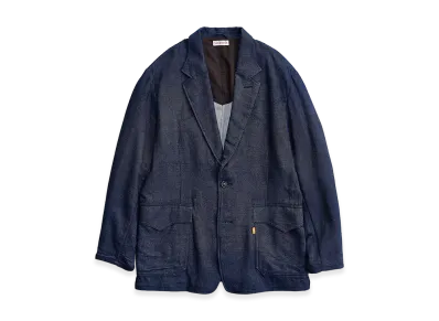 NICENESS N.Hopkins Stole Denim Jacket "Navy"