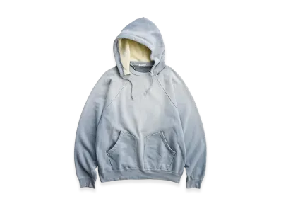 NICENESS Del Distressed Sweat Hoodie "Gray"