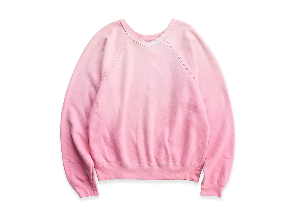 NICENESS Naja Distressed Sweat Pullover Double Front "Pink"