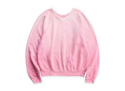 NICENESS Naja Distressed Sweat Pullover Double Front "Pink"