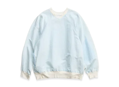 NICENESS D.Pomona Double Fronted Pullover "Ice Blue"