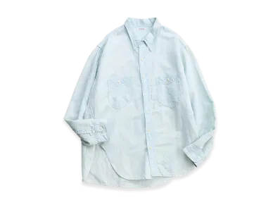 NICENESS Elmes Articulated Shirt "Ice Blue"