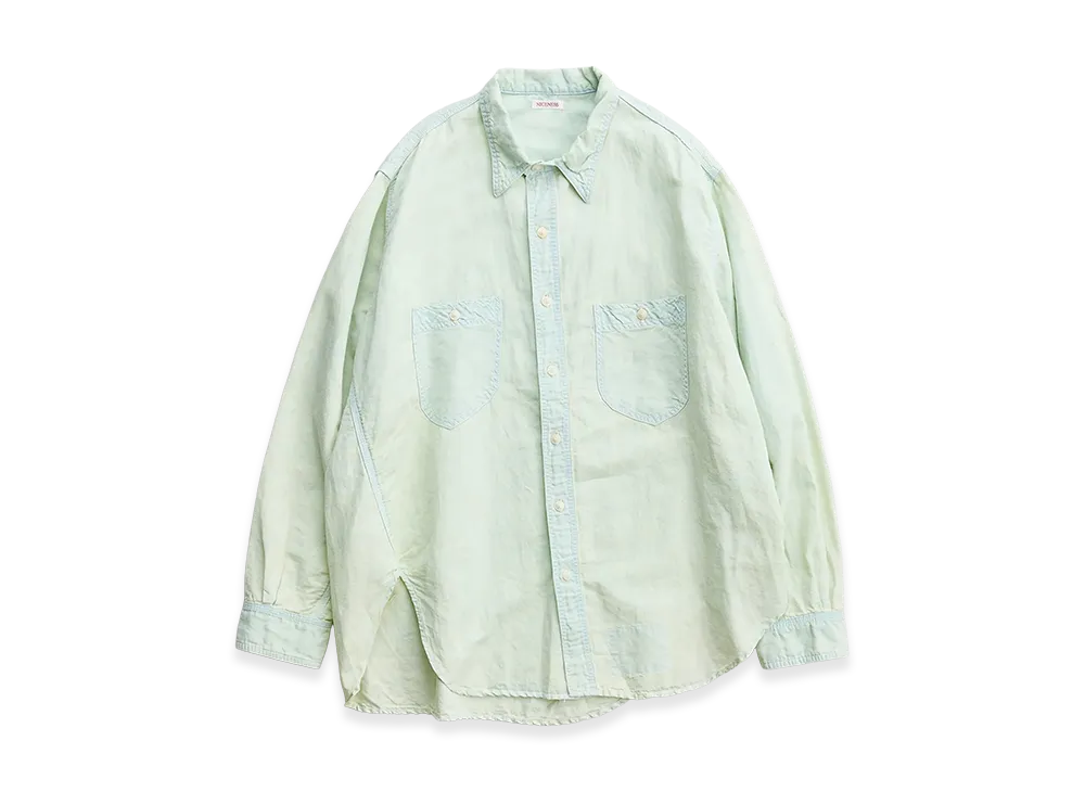 NICENESS Elmes Articulated Shirt "Azure"