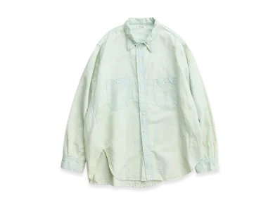NICENESS Elmes Articulated Shirt "Azure"