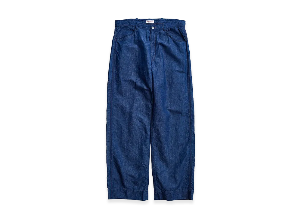 NICENESS Coogan Chambray Work Pants "Indigo"