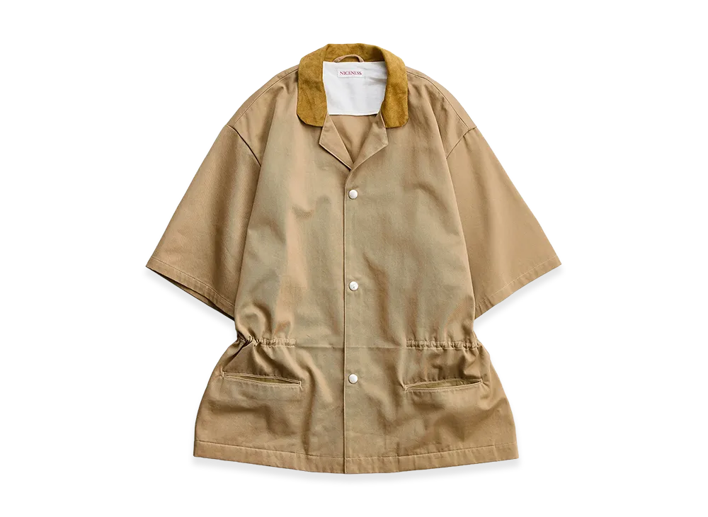 NICENESS Kirkland Utility Shirt Blouson "Cognac"