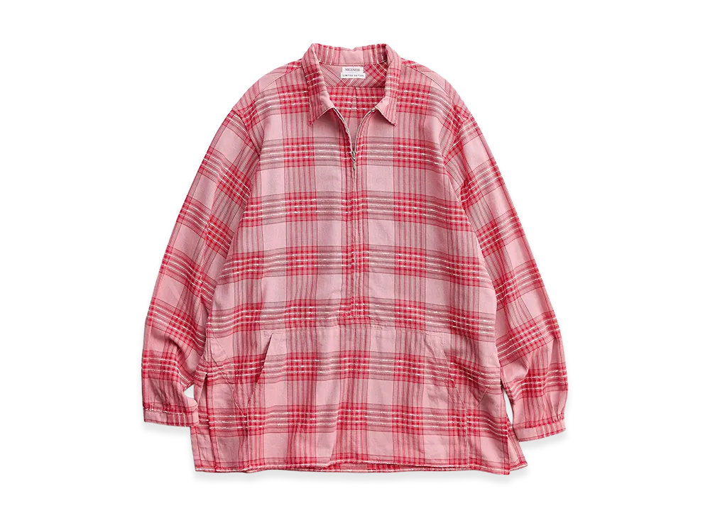 NICENESS Gigli Long Zip Pullover Shirt "Red"