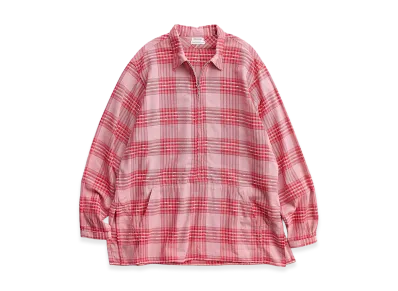 NICENESS Gigli Long Zip Pullover Shirt "Red"