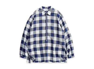 NICENESS Gigli Long Zip Pullover Shirt "Navy"