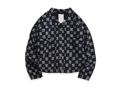 NICENESS K.Barney K - Kasuri Fuji Blouson "Black"