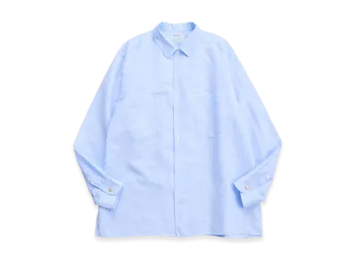 NICENESS Romeo Dead Stock Light Blue Pattern Dress Shirt "Plain"